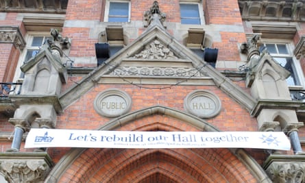 A campaign involving hundreds of volunteers saved Stretford Public Hall from passing into private hands. It is now community-run.