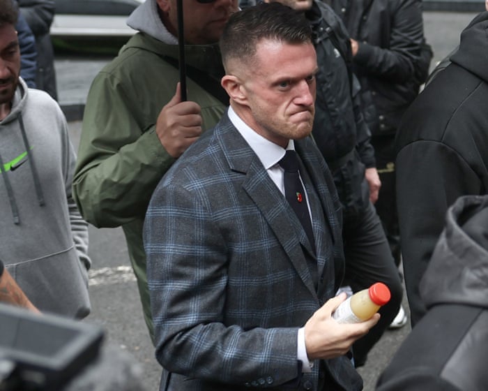 Tommy Robinson found guilty of harassing journalists