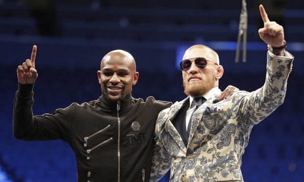 Floyd Mayweather Jr and Conor McGregor