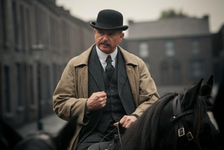 Neill in a 2013 episode of Peaky Blinders.