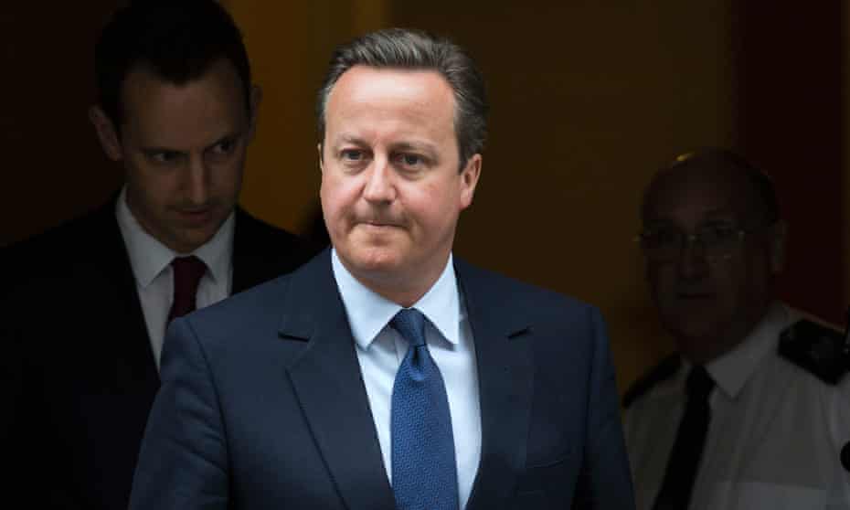 cameron leaves 10 downing street