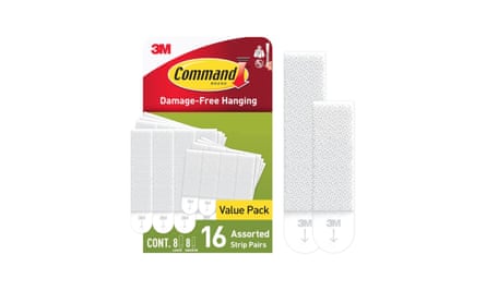 Command Picture Hanging Strips, Value Pack - 8 Pairs of Medium (16 Strips), 8 Pairs of Large (16 Strips)