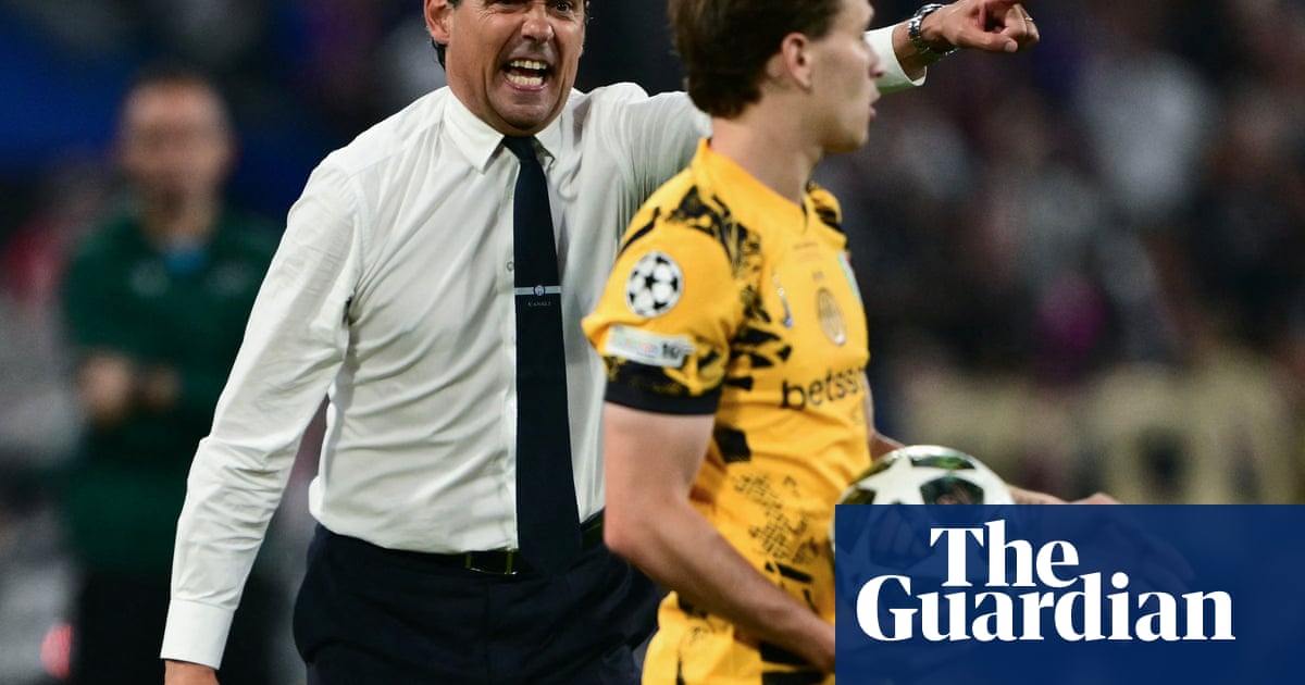 La debacle': Italian press turn on Inzaghi after Inter's night of misery | Nicky Bandini