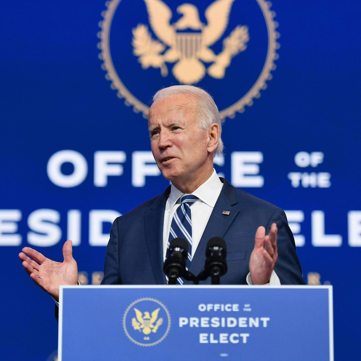 Joe Biden Says Trump S Refusal To Concede Defeat An Embarrassment As It Happened Us News The Guardian Joe Biden Says Trump S Refusal To Concede Defeat An Embarrassment As It Happened Us News The Guardian