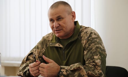 Brig Gen Oleksandr Tarnavskiy photographed this weekend.