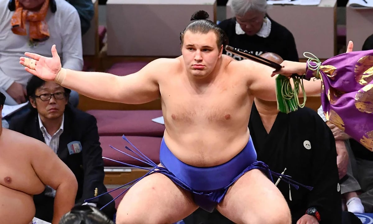 The Ukrainian refugee fighting to become the first European sumo grand champion | Japan | The Guardian
