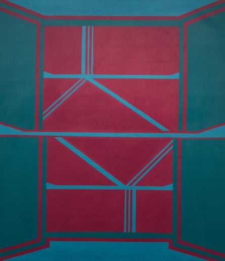 Palace Red, 1962 by Tess Jaray.