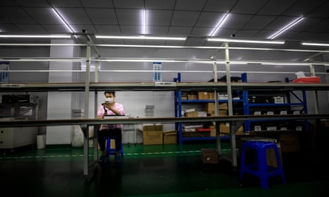 a factory in Shenzhen