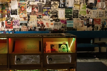 Inside the Dulwich Hill music venue Lazy Thinking
