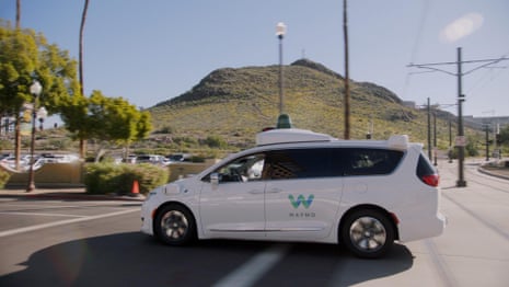 Waymo trials its self-driving cars outside Phoenix, Arizona – video
