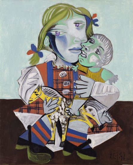 Maya with a Doll and a Wooden Horse (1938), by Picasso.