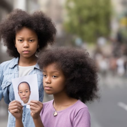 ‘What do you understand about racial identity?’: one of 40 Elizabeth Price AI images generated from text prompts.