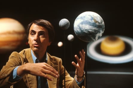 Continuing to inspire … astronomer Carl Sagan compiled the original Golden Record.