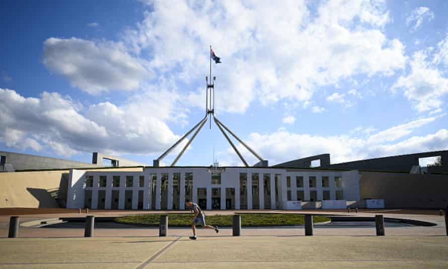 Parliament House in Canberra