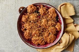 Anna Jones’ pick-your-own crumble cobbler.