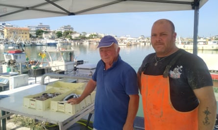 Andrea Bacchiani and his father