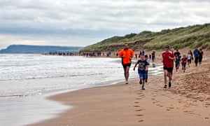 Portrush parkrun in Northern Ireland.