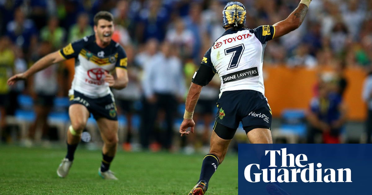 Cowboys Win Nrl Grand Final Thriller Thanks To Thurston S Golden Point Kick Sport The Guardian