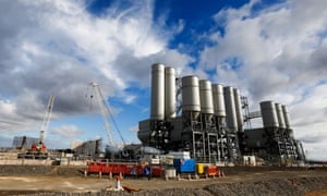 The concrete batching plant at the Hinkley Point C