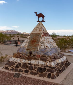 Hi Jolly’s tomb in Quartzsite cemetery, Arizona.