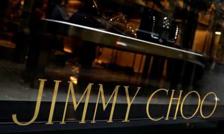 Jimmy Choo store in New York.
