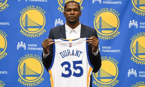 Commissioner says Kevin Durant's move to Warriors 'not ideal' for NBA | NBA | The Guardian