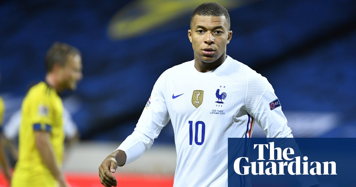 Kylian Mbappé tests positive for Covid-19 and will miss France v Croatia game