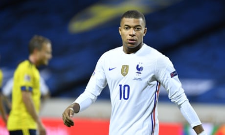 Kylian Mbappé tests positive for Covid-19 and will miss France v Croatia game