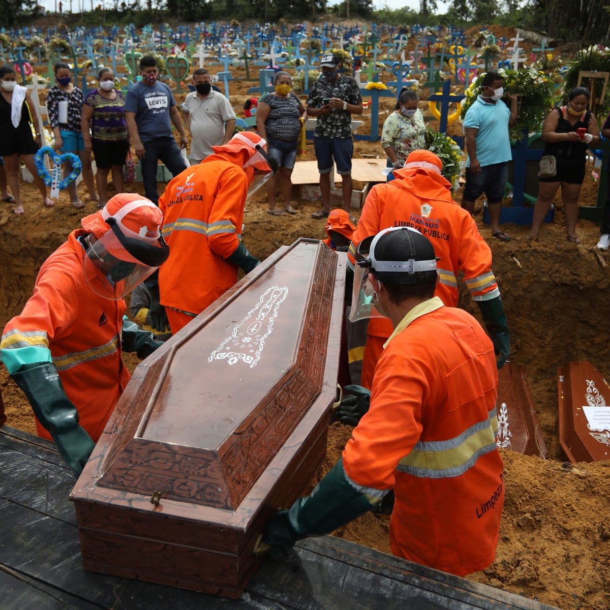 Utter disaster': Manaus fills mass graves as Covid-19 hits the ...