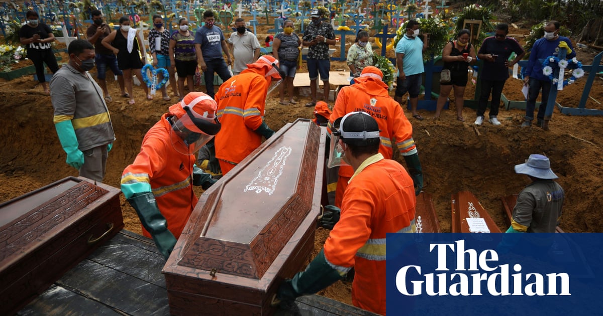 'Utter disaster': Manaus fills mass graves as Covid-19 hits the Amazon
