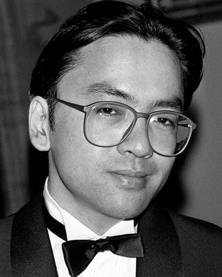 Ishiguro, pictured at the Booker prize in 1989, when he won for The Remains of the Day.