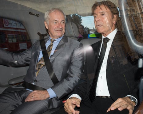 Paul Gambaccini and Sir Cliff Richard