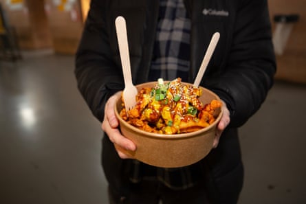 The chicken katsu curry on offer at Hull City.