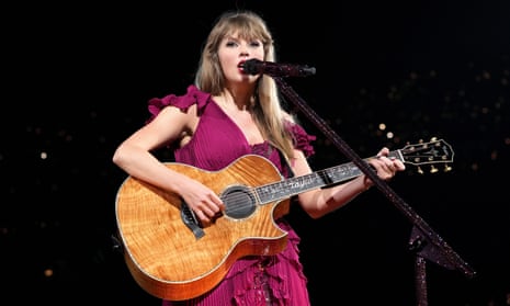 Taylor Swift performs on the opening night of the Eras tour.