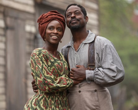 Sharon Duncan-Brewster and Sterling K Brown inWashington Black.