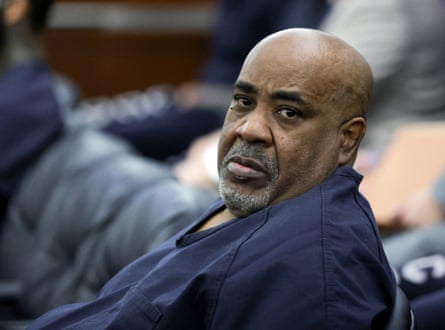 Duane Davis sitting in court