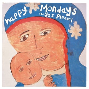 Artwork for the Happy Mondays’ Yes Please, by Maria Carroll.