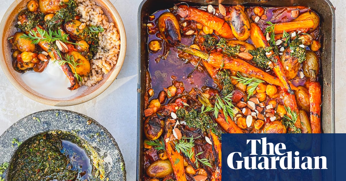 How to turn the whole carrot, from leaf to root, into a Moroccan-spiced stew recipe | Waste not