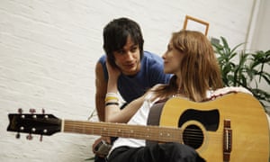 Bernal with Saffron Burrows in 2005