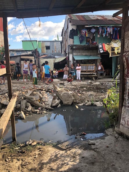 The city of Rizal, about two hours drive from Manila, where a 39-year-old woman was arrested