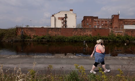 Newton Heath and Miles Platting, the most deprived ward in Manchester, April 2021.
