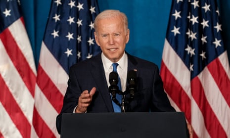 Joe Biden speaks in Washington