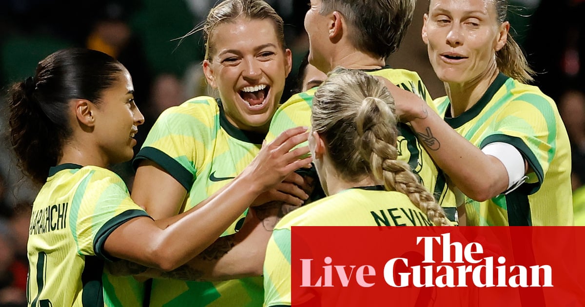 Australia 3-2 Panama: international women’s football friendly – as it happened