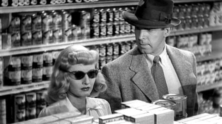 Film noir’s zenith … Double Indemnity.