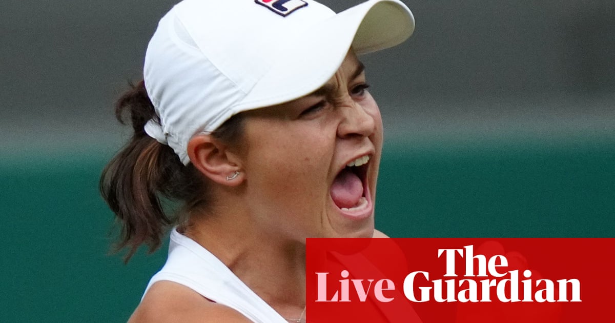 Wimbledon 2021: Pliskova, Kerber and Barty in quarter-final action – live!