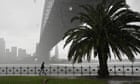 NSW weather: Warragamba dam spills over as heavy rainfall warning issued for south coast