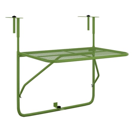 Pennock metal balcony table
