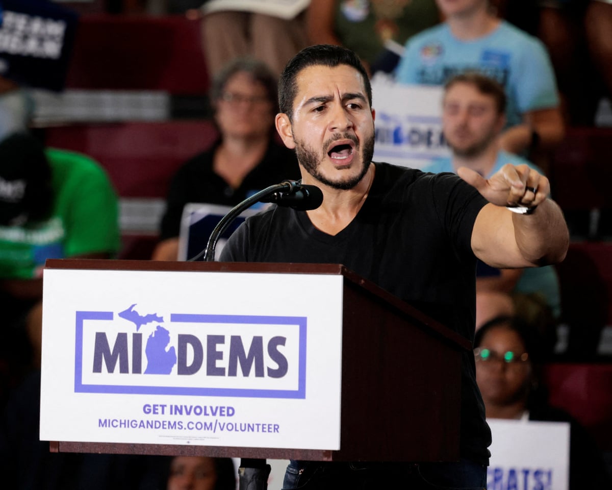 Abdul El-Sayed embraces Trump claim he represents 'very different' America | Democrats | The Guardian
