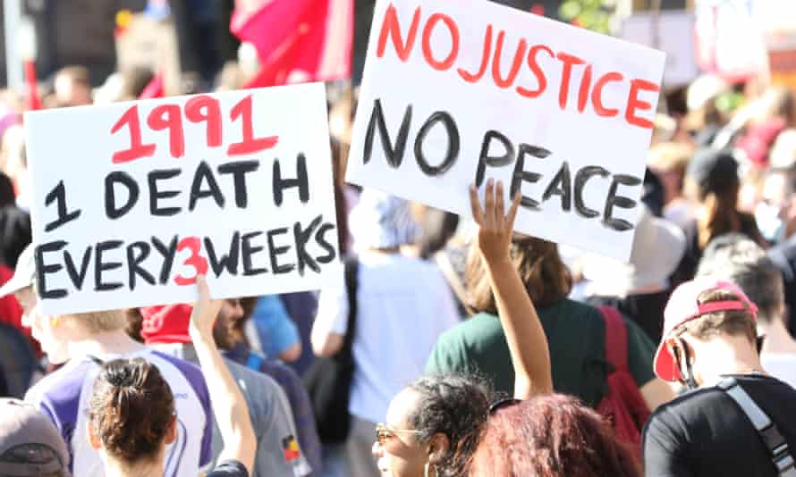 Deaths in custody protesters