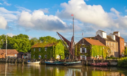 Suffolk in the spring: Aldeburgh's art, food, beach – and big skies | England holidays 1 Snape Maltings on the River Alde.